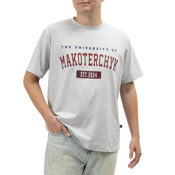 T-shirt Makoterchyk, Gray, S