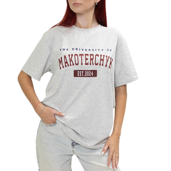 T-shirt Makoterchyk, Gray, S